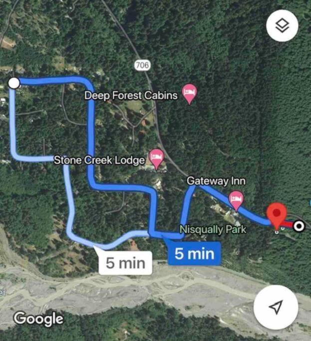 Cozy Tiny Home Steps Away From Mt. Rainier Ashford Ngoại thất bức ảnh